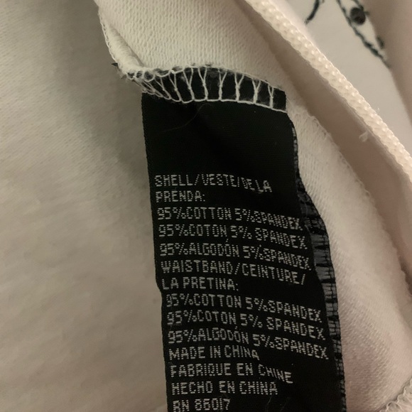 Bebe Sport White Zip Up Hoodie - Picture 7 of 7